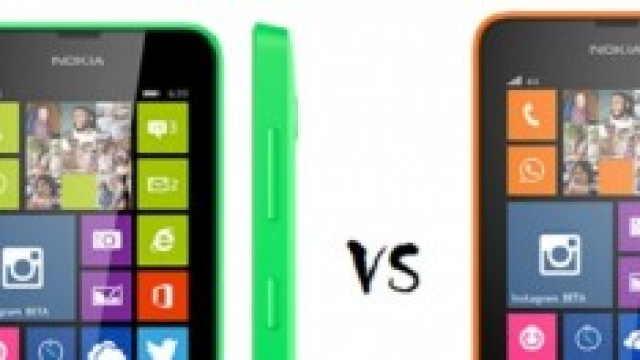 Nokia: Lumia 630 vs Lumia 635