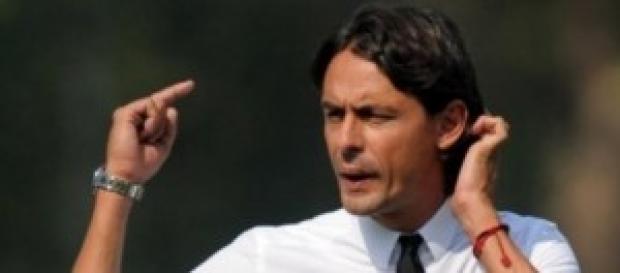 Filippo Inzaghi, primo derby da allenatore Filippo Inzaghi, primo derby da allenatore