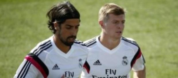 Khedira, posible pareja de Kroos. El Confidencial Khedira, posible pareja de Kroos. El Confidencial