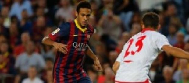 Neymar, la ilusión blaugrana. Neymar, la ilusión blaugrana.