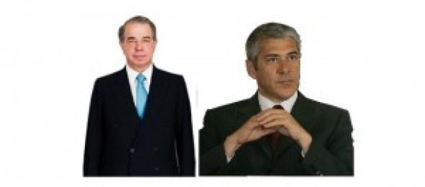 Ricardo Salgado e José Sócrates Ricardo Salgado e José Sócrates