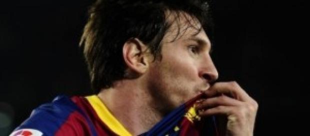 Una imagen del jugador Leo Messi Una imagen del jugador Leo Messi