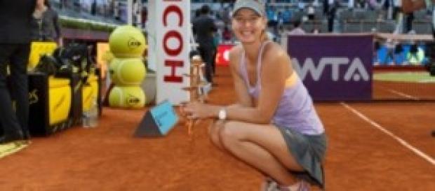 La impresionante tenista rusa María Sharapova. La impresionante tenista rusa María Sharapova.