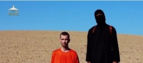 Isis member, before the execution of James Foley
