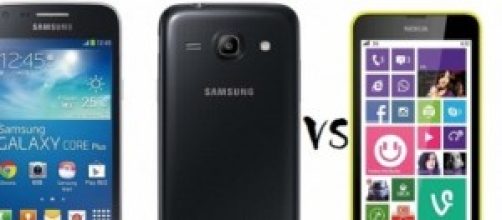 Samsung Galaxy Core Plus vs Nokia Lumia 630
