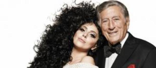Lady Gaga y Tony Benett, protagonistas de H&M. Lady Gaga y Tony Benett, protagonistas de H&M.