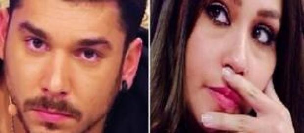 Sharon in lacrime, Andrea sorprende Valentina Sharon in lacrime, Andrea sorprende Valentina