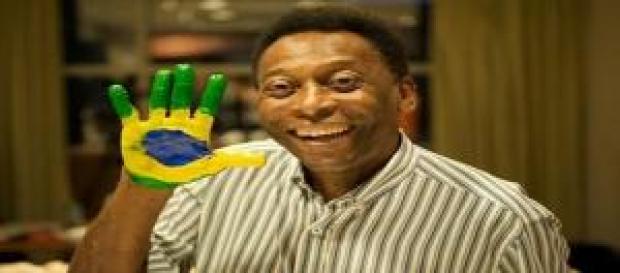 El ex astro brasileño del fútbol mundial "Pelé" El ex astro brasileño del fútbol mundial "Pelé"