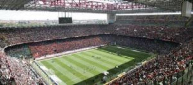Lo stadio Giuseppe Meazza San Siro di Milano Lo stadio Giuseppe Meazza San Siro di Milano