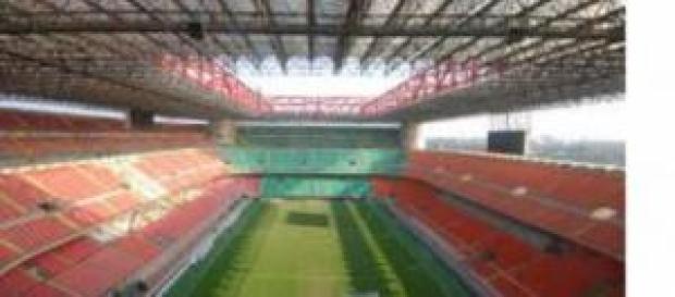 Lo stadio Meazza di Milano Lo stadio Meazza di Milano
