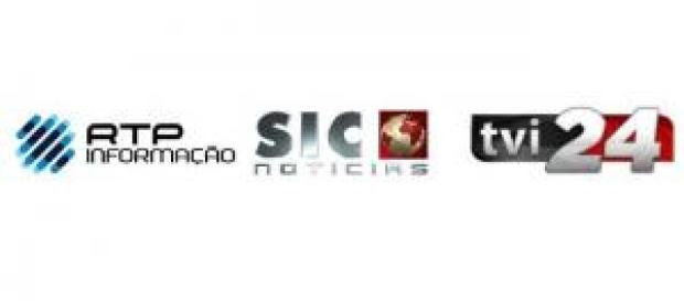 RTP Informação, SIC Notícias e TVI24 RTP Informação, SIC Notícias e TVI24