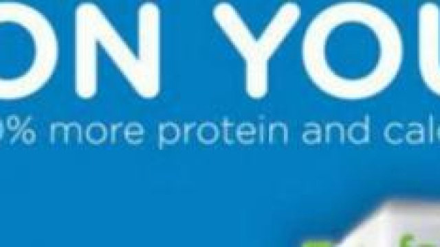 Uno degli slogan di Fairlife