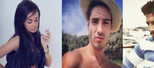 Tronisti di Uomini e donne: Fabio, Amedeo e Vale. Tronisti di Uomini e donne: Fabio, Amedeo e Vale.