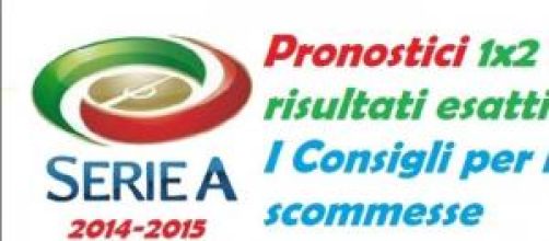 Pronostici completi 13^ giornata Serie A 2014/2015