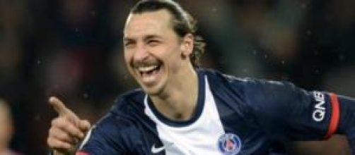 Zlatan Ibrahimovic attaccante del Psg