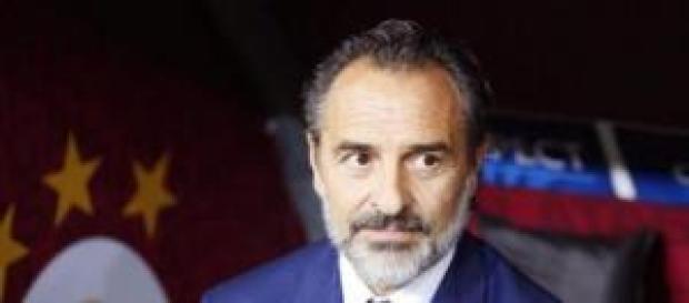 Cesare Prandelli, nell'ultima gara al Galatasaray Cesare Prandelli, nell'ultima gara al Galatasaray
