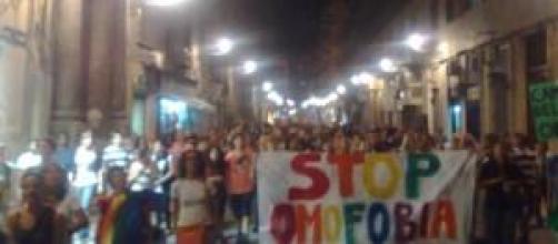 Manifestazione contro l'omofobia a Palermo