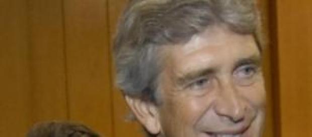 Manuel Pellegrini tecnico del Manchester City Manuel Pellegrini tecnico del Manchester City