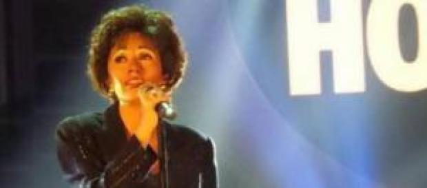Serena nella sua imitazione di Whitney Houston Serena nella sua imitazione di Whitney Houston