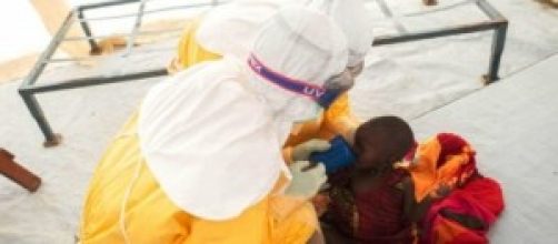 Bambino esposto al virus Ebola