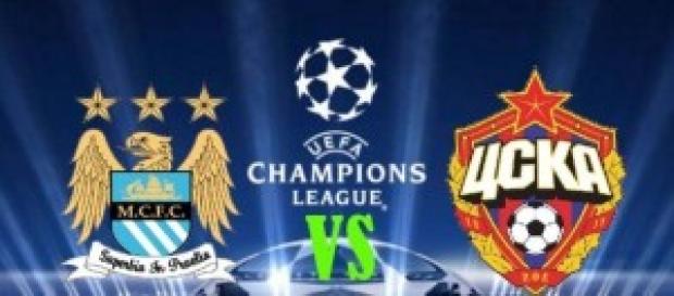 Manchester City-CSKA, il 5/11 alle 20:45 Manchester City-CSKA, il 5/11 alle 20:45