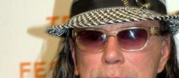 El veterano actor y ex-boxeador Mickey Rourke El veterano actor y ex-boxeador Mickey Rourke