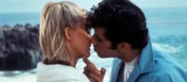 Un momento de la película "Grease" Un momento de la película "Grease"
