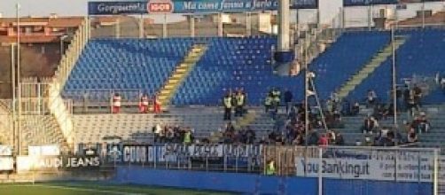 Curva tifosi ospiti sotto controllo in Lega Pro