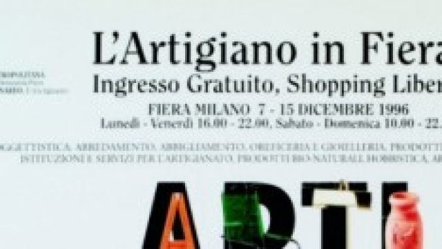 La locandina della prima edizione nel 1996 