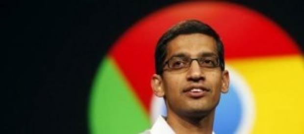 Sundar Pichai, el nuevo hombre fuerte de Google. Sundar Pichai, el nuevo hombre fuerte de Google.