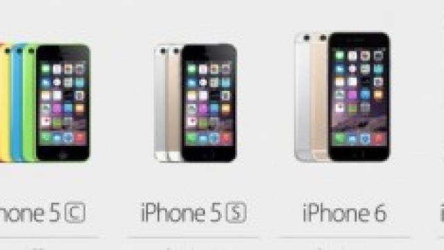 iPhone 6 Plus vs 6 vs 5S vs 5C