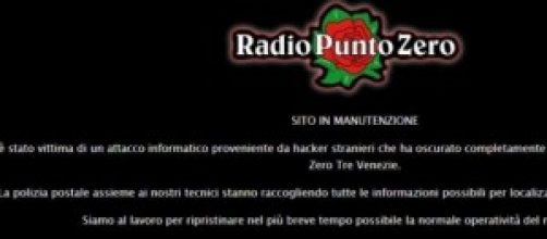 Radio Punto Zero hackerata da gruppi Isis