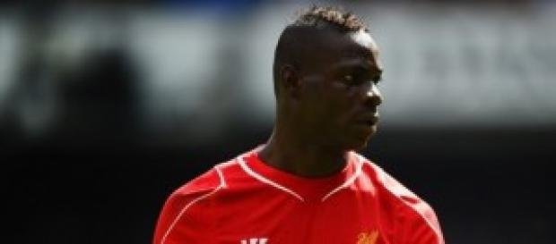Mario Balotelli in forza al Liverpool Mario Balotelli in forza al Liverpool