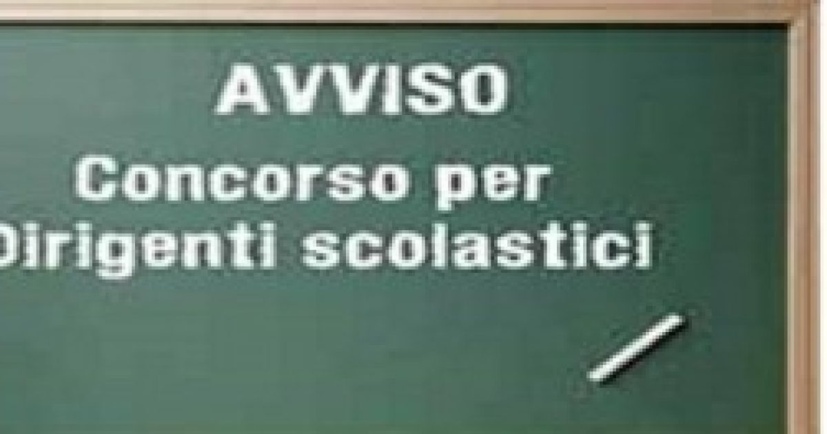 Il concorso per dirigente scolastico è quasi pronto per essere bandito