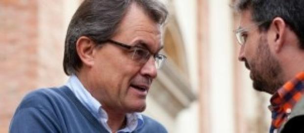 Artur Mas y Jordi Évole en 'Salvados' Artur Mas y Jordi Évole en 'Salvados'