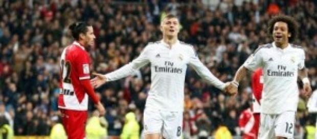 Kroos, el mejor de la noche. Foto: Real Madrid Kroos, el mejor de la noche. Foto: Real Madrid