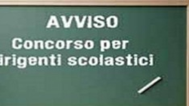 Il prossimo concorso per dirigenti scolastici