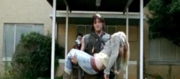 Beth morta in The Walking Dead Beth morta in The Walking Dead