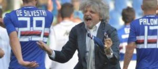 Ferrero in festa per una Samp da record Ferrero in festa per una Samp da record
