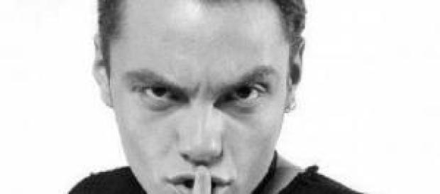 Il cantante Tiziano Ferro Il cantante Tiziano Ferro