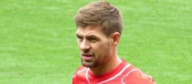 Steven Gerrard, capitão do Liverpool Steven Gerrard, capitão do Liverpool
