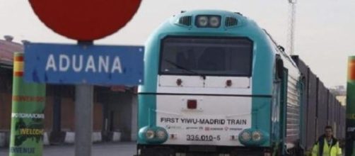 El tren comercial Yiwu-Madrid
