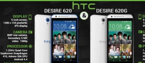 HTC Desire 620 e 620G pensati per i giovani