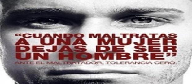 Cartel en defensa de la mujer maltratada Cartel en defensa de la mujer maltratada