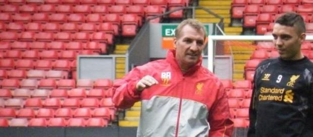 Liverpool coach Brendan Rogers Liverpool coach Brendan Rogers