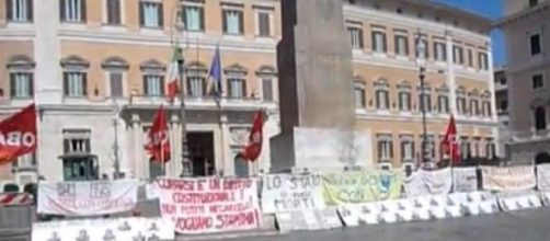 Quota 96 news, docenti in sciopero della fame