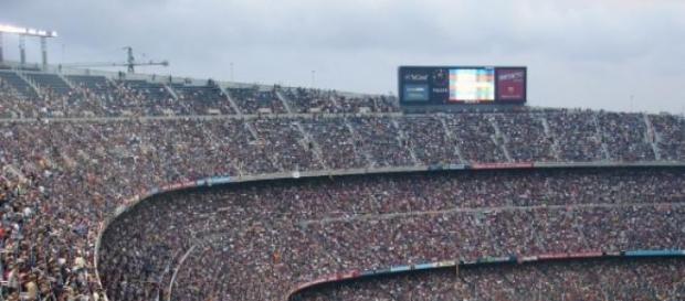 Camp Nou, imagen de archivo. Camp Nou, imagen de archivo.