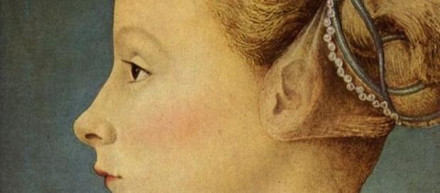 Una delle dame del Pollaiolo Una delle dame del Pollaiolo
