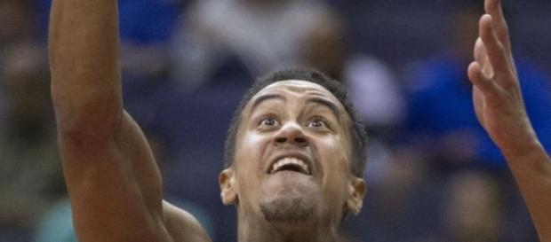 Brian Roberts, jugador de los Charlotte Hornets. Brian Roberts, jugador de los Charlotte Hornets.