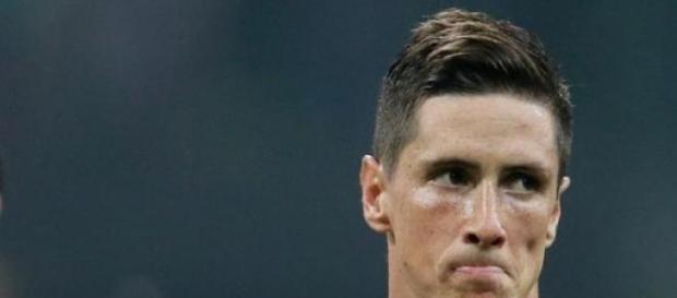 Mal momento de Fernando Torres Mal momento de Fernando Torres